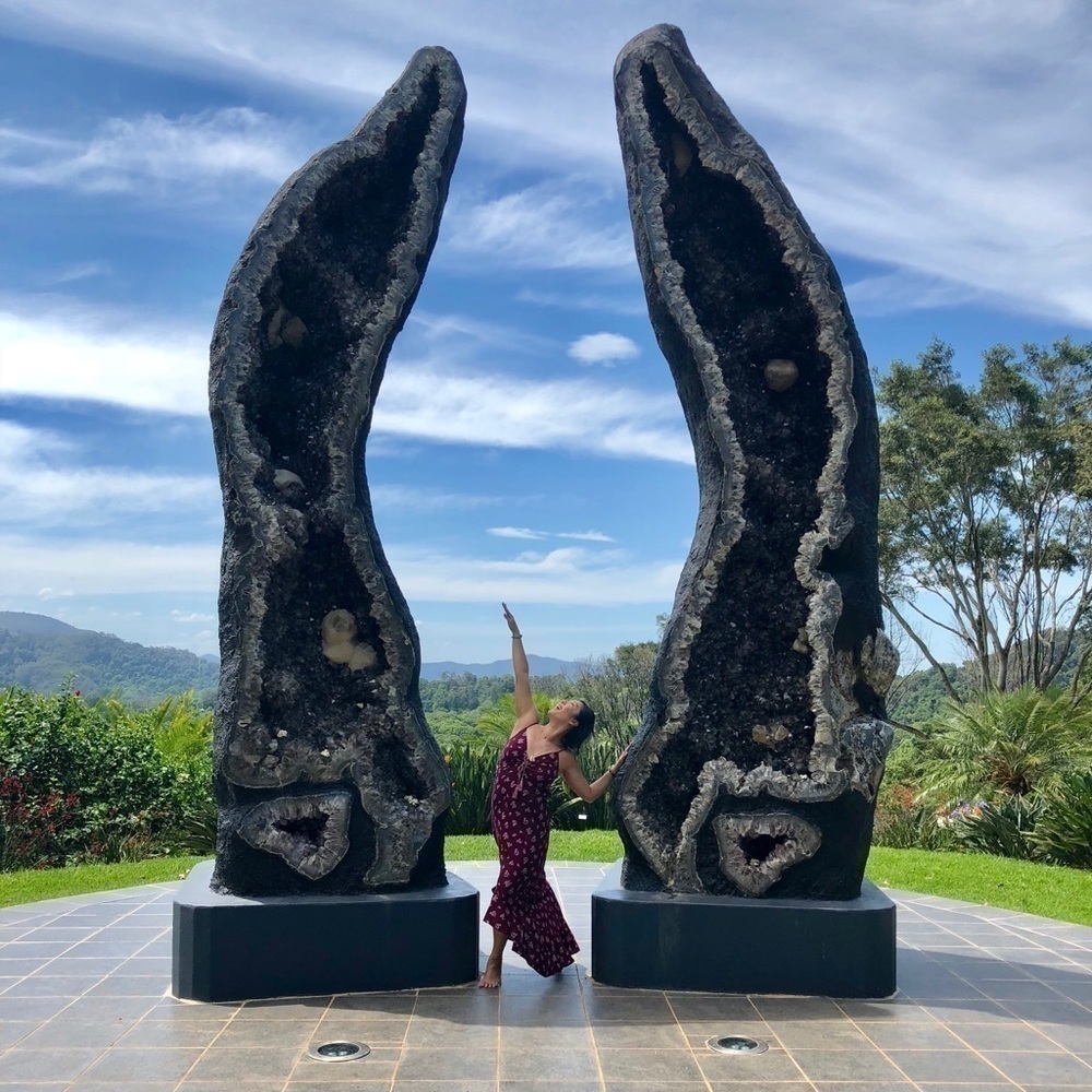 Xhilaration burgundy floral boho maxi dress